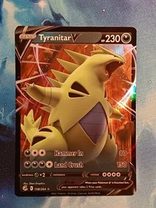 Pokémon TCG Tyranitar V Fusion Strike 158/264 NM - Bild 1 von 2