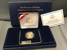 2006 san francisco old mint commemorative proof gold coin/coa exquisite flawless