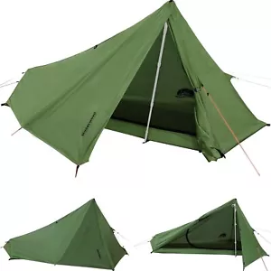 1 Person Trekking Pole Tent for Backpacking - Ultralight Backpacking Tent - Picture 1 of 6