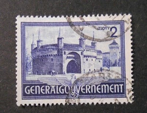 GERMANY GERMANIA Generalgouvernement POLONIA REICH 1941 Cracovia 1V Cpl set USED - Picture 1 of 1