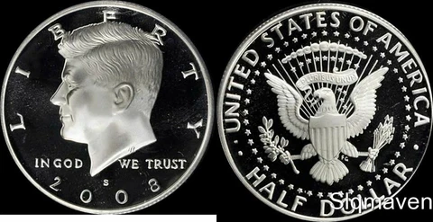 2008 S Silver Kennedy Half Dollar Gem Proof Cover