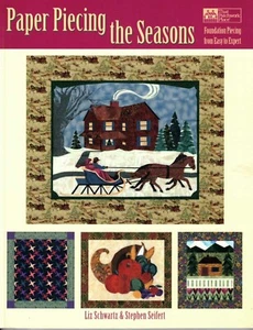 That Patchwork Place Paper Piecing the Seasons Schwartz Seifert 1998 bfeqt0089 - Picture 1 of 3