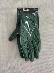 Nike Superbad 6.0 Mens size 2XL NFL Football Gloves Green XXL NEW DX4520-304 - Picture 1 of 3