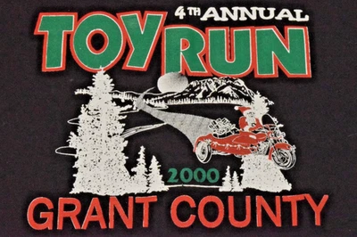 Camiseta de colección evento pasado Grant County casi nueva juguete de Navidad talla M Y2K 2000 Foto 1 de 4