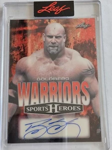 1/1 2025 Leaf Metal Sports Heroes - Warriors Goldberg AUTO #W-G1 #/1 (AU) WWE - Bild 1 von 3