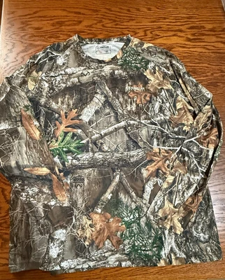 Realtree Edge Camo Shirt Hunting Men 2XL , Select, Woods 5 Available, NWT & NWOT - Image 1 of 4