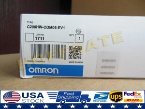 1PC Omron C200HW-COM06-EV1 Omron C200HWCOM06EV1 PLC New Free Ship  US Free TAX - Picture 1 of 1