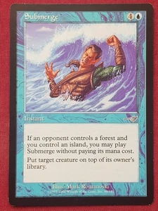 Magic The Gathering NEMESIS SUBMERGE blue card MTG - Bild 1 von 2