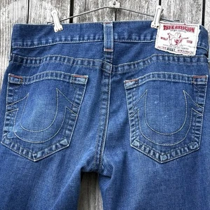 Vintage True Religion BOBBY Made in America Blue Jeans Mens 34 X 31 ( 36 X 31 ) - Picture 1 of 11
