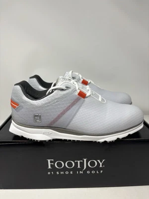 Zapatos de golf FootJoy Pro SL deportivos blancos grises 53853 medianos para hombre talla nuevos Foto 1 de 4