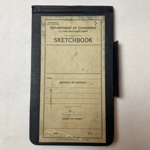 Department of Commerce US Coast & geodetic Survey sketchbook 1935 - Bild 1 von 10