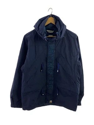 A BATHING APE mountain parka Jacket navy S Used - Image 1 of 4