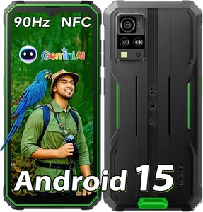 Blackview BV4800SE Android 15 Rugged Smartphone, 12GB(4+8)+64GB/2TB TF Octa Core - Foto 1 di 8