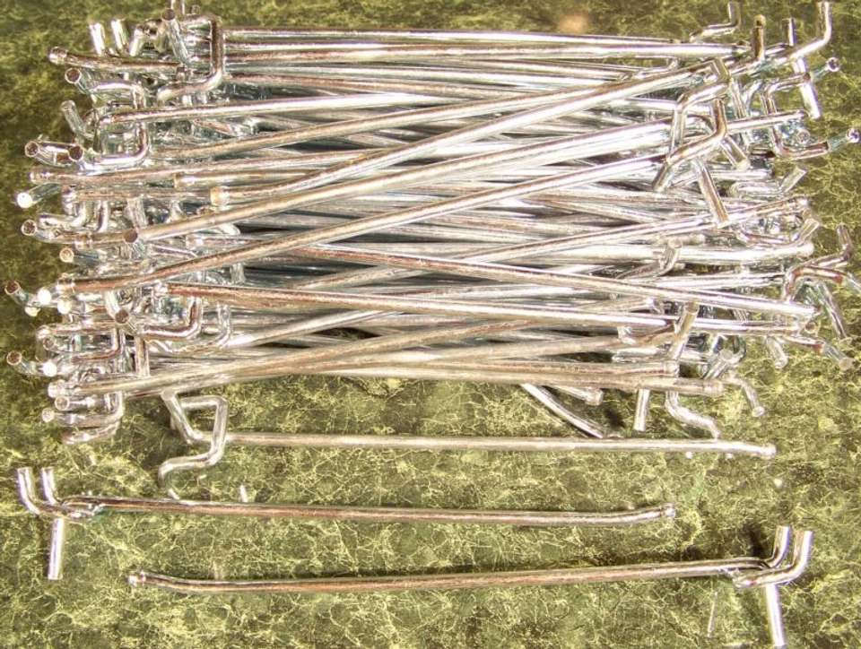 100pc 8 inch PEGBOARD HOOKS for 1/4 Peg Board Heavy Duty New Big Metal Hook 8" - Image 1 of 1