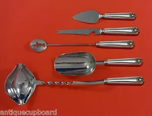 Fiddle Shell by Frank Smith Sterling Silver Cocktail Party Bar Set 5pc Custom - Picture 1 of 1
