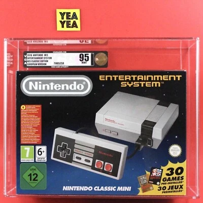 NES Nintendo Classic Edition Mini European NEW VGA 95 MINT GOLD Wata Retro Game - Image 1 of 4