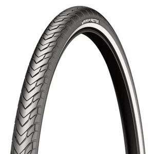 Pneu vtc urbain 700 x 28 michelin protek noir tr (28-622) flanc refle - NEUF