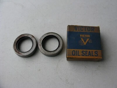 Sello rueda trasera vintage Victor 49646 3663166 para Chevrolet 1950-1951 (2 piezas) Foto 1 de 2