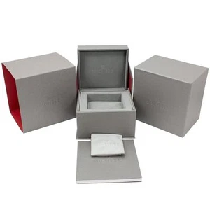 Michele Gray Watch Box /Pillow/Warranty Card & Booklet/Outer Sleeve - Picture 1 of 2