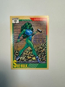 COLLECTABLE VINTAGE 1991 She-Hulk # 43 Trading Card - Picture 1 of 2
