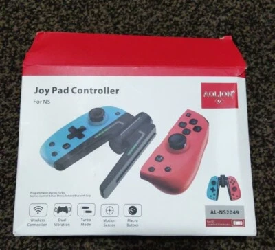 AOLION LEFT RIGHT WIRELESS GAMEPAD BLUETOOTH GAME CONTROLLER DOUBLE MOTOR... - Image 1 of 4