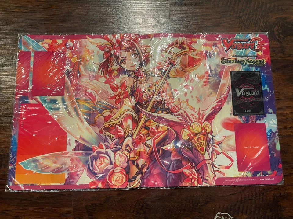 Cardfight Vanguard Soaring Ascent of Gale & Blossom Sneak Peak Playmat NEW - Image 1 of 1