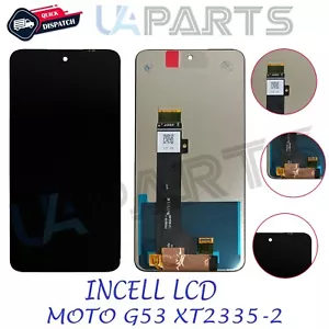 Pour Motorola Moto G53 XT2335-2 Écran Tactile Numériseur LCD Assemblage Noir - Picture 1 of 4