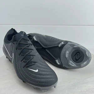 Nike Phantom GX II 2 Pro ACC FG Black Soccer Cleats Shoes FJ2563-001 Mens 12 NEW - Picture 1 of 7