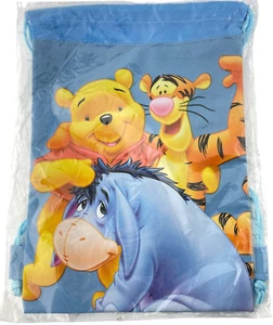 Mochila Disney Winnie The Pooh Tigger Eeyore Azul Cordón BVW411 - Imagen 1 de 3