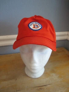 Vintage Denver Broncos Football Old School Design Adjustable Breathable Hat Cap - Picture 1 of 6