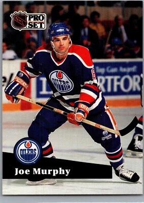 1991-92 NHL Pro Set - French #68 Joe Murphy - Image 1 of 2