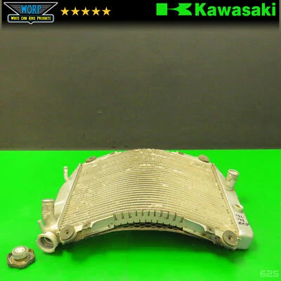 PANEL SISTEMA DE REFRIGERACIÓN DEL RADIADOR ORIGINAL OEM 91-95 KAWASAKI ZX7 NINJA 750 ~ A Foto 1 de 4