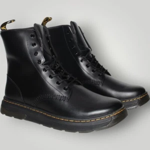 Dr. Martens Crewson Classic Pull Up Boots Men's Size 11 Black 31222001 - Picture 1 of 13