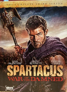 Spartacus: War of the Damned (DVD 2013, 3-Disc) Liam McIntyre, Sex, Blood & Gore - Picture 1 of 7