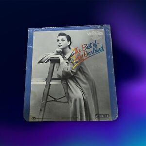 RCA CED Videodisc "The Best of Judy Garland" SEALED
