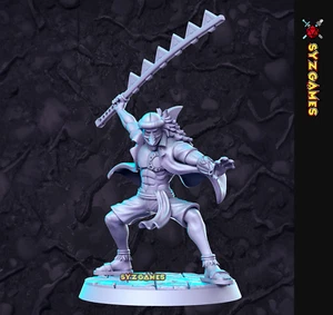 Triton Arlong Fantasy Miniatura DnD Pathfinder gioco da tavolo RPG RNE - Foto 1 di 1