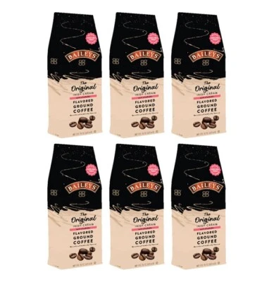 Bailey's: The Original Irish Cream, Flavored Ground Coffee, 10 oz bag (Six-Pack) - Image 1 of 4
