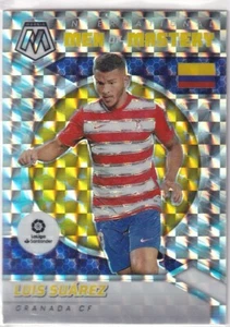 Panini Mosaic La Liga 2021-22 No. 19 Luis Suarez Mosaic Prizm Men of Mastery - Bild 1 von 2