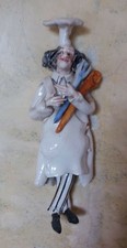 Statuine ceramica in stile veneziano create dall'artista veneto Severino Morlin