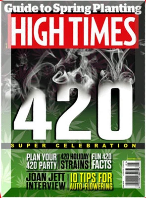 HIGH TIMES Magazine May 2015 Joan Jett Interview 420 Celebration Brand New - Image 1 of 2