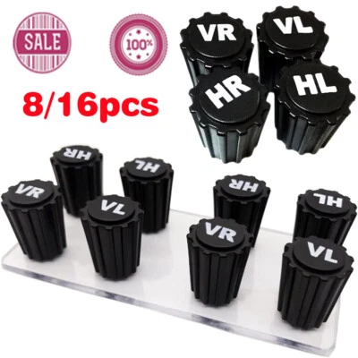 8/16 VALVE CAPS WITH TYRE LABEL MARKING FOR CARS TRUCKS - NEW - ENGLISH VERSION - Image 1 of 4