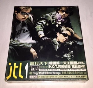 JTL H.O.T. HOT 2001 Enter the Dragon Taiwan OBI Box CD+VCD Postcard Sealed KOREA - Imagen 1 de 6