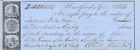 1860 HARTFORD  DIVIDEND DRAFT NORMAN PORTER HEIRLOOM AUTOGRAPH DOG SAFE BEE HIVE