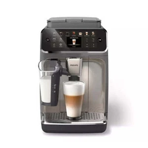 Philips 4400 LatteGo Fully Automatic Espresso Machine, Black Chrome - EP4447/90 - Picture 1 of 5