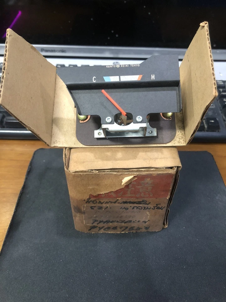 DATSUN 520 521 410 411 Calibre-Termómetro de Temperatura del Agua Genuino Nuevo de Lote Antiguo Japón Foto 1 de 4