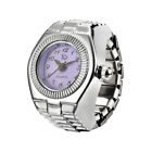Mini Stylish Finger Watch With Gold And Silver Case For Couples