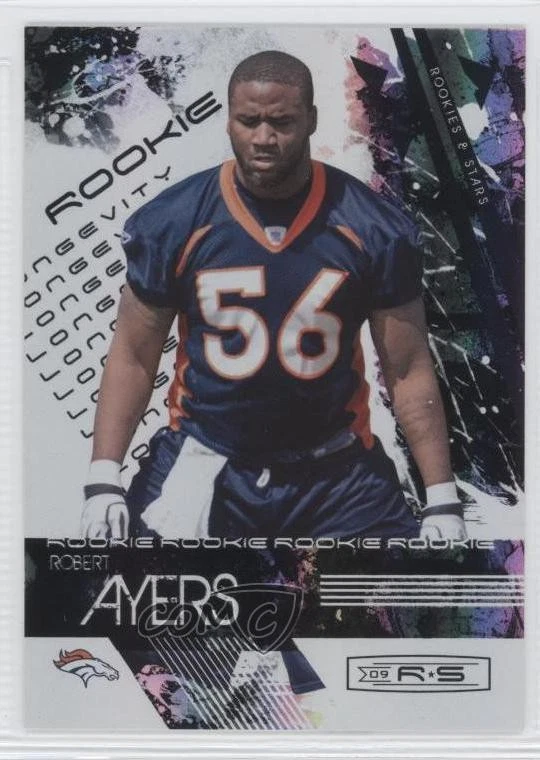 2009 Donruss Rookies & Stars Longevity Parallel Holofoil /99 Robert Ayers RC - Image 1 of 2
