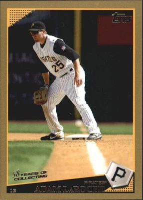 2009 Topps Gold Border #554 Adam LaRoche /2009 - BB - Image 1 of 2