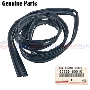 Genuine Toyota LandCruiser 80 Series HZJ HDJ Rear RH 1/4 Window Run Rubber seal - Picture 1 of 8
