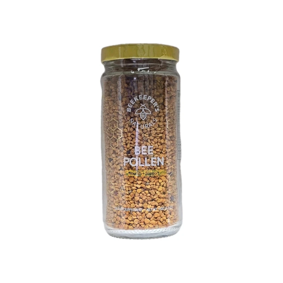 Polen de abeja natural Beekeepers, 5,2 oz (150 g) Foto 1 de 1